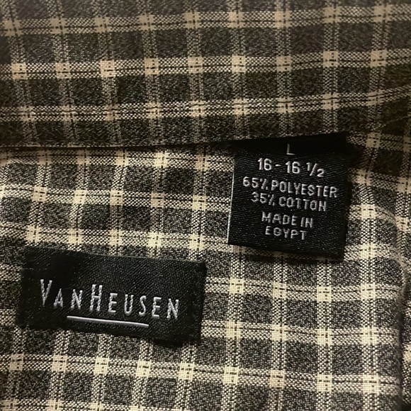 VAN Heusen button-down shirt size L - Picture 4 of 6